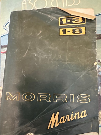 Morris Marina 1.3 / 1.8 omistajan käsikirja