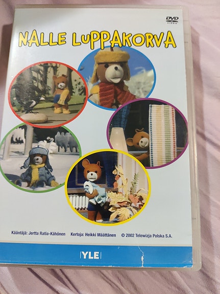 Nalle Luppakorva DVD lastenelokuva