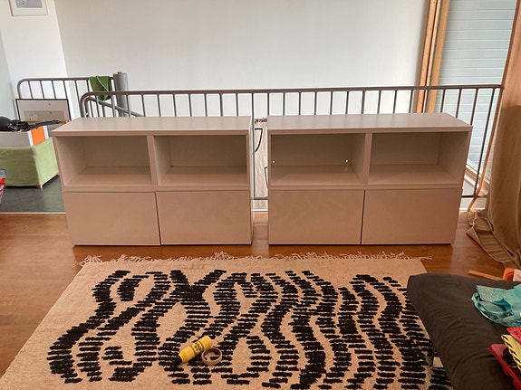 Ikea bestå kaapit, 2 kpl