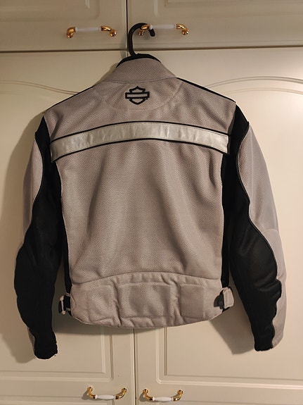 Harley-Davidson ajotakki koko XS harmaa-musta