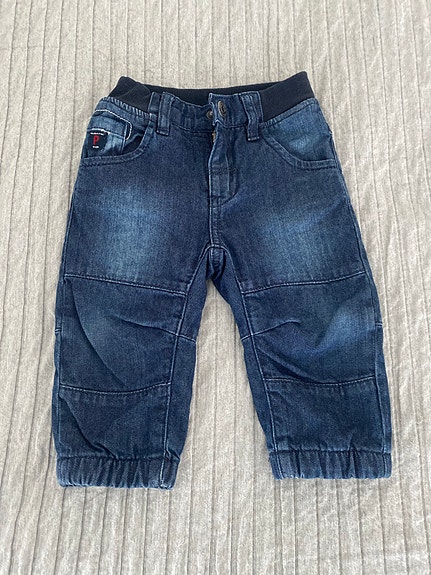 Polarn O. Pyret farkkuhousut koko 74 sininen unisex