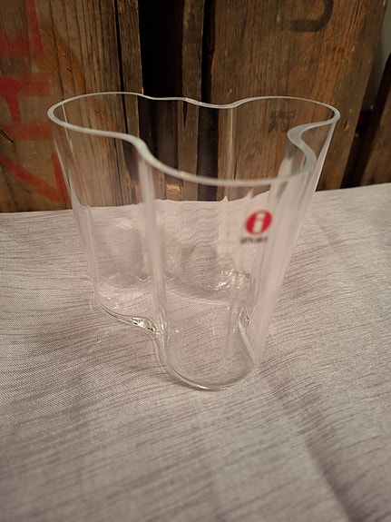 Iittala Aalto maljakko kirkas