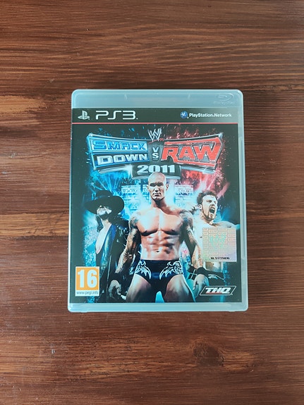 PS3 WWE SmackDown vs. Raw 2011 – CIB (kotelo + ohjekirja + levy)