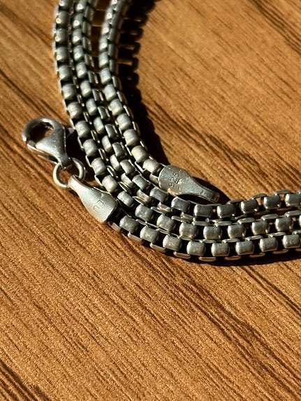 Hopeaketju 925 / Venetsiaketju 55 cm (15,6 g)