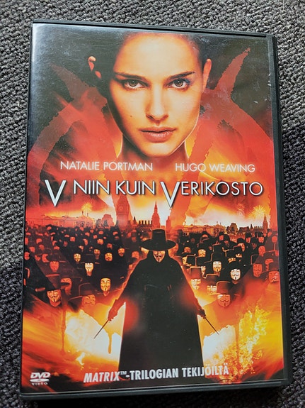 V niin kuin Verikosto (dvd)