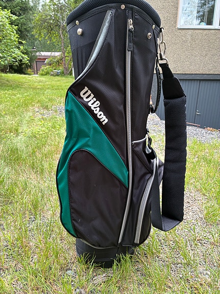 Wilson golfbägi musta vihreä