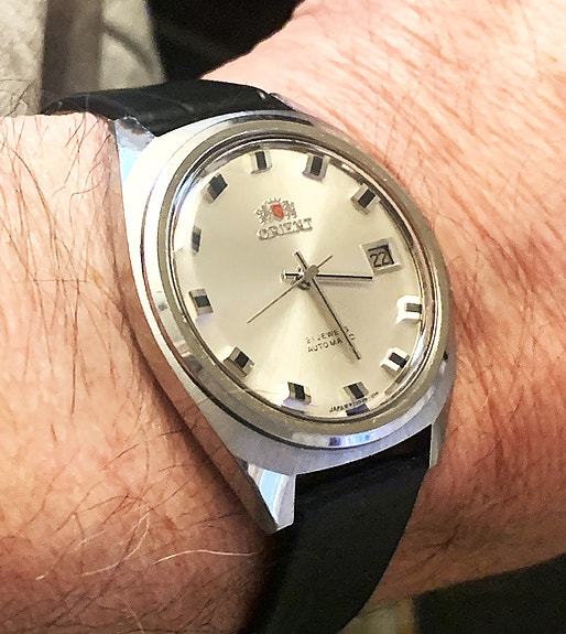 ORIENT Automatic 21 Jewels mekaaninen miesten rannekello