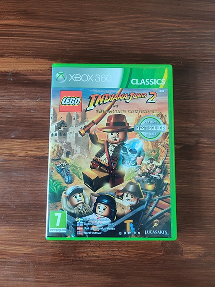 LEGO Indiana Jones 2: The Adventure Continues – Xbox 360 Classics (PAL) CIB