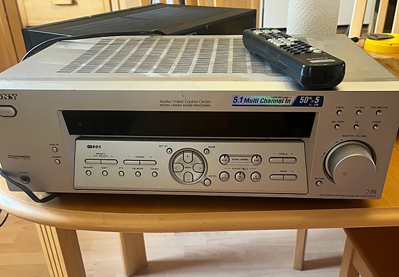 Sony STR-DE375 5.1 AV-vahvistin + kaukosäädin