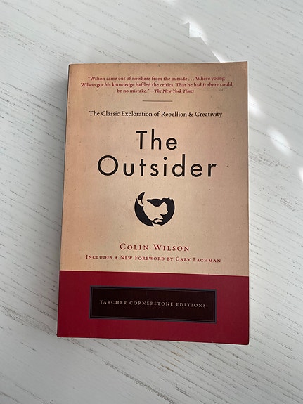 Colin Wilson The Outsider pokkari englanniksi