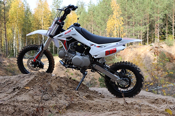 Crossipyörä 125 cc BSE PH03 Competition Väri Valkoinen