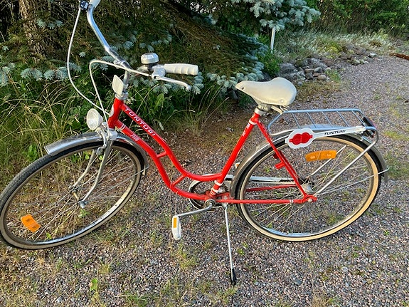 Vankkarakenteinen Daami naisten Tunturipyörä