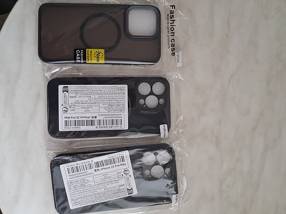 Puhelinkuoret 3 kpl IPhone 15 Pro Max