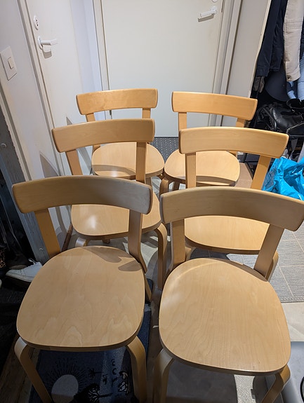 Alvar Aalto Artek -69 puutuolit