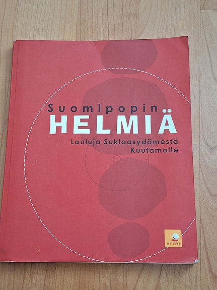 Myydään Suomipopin helmiä 1 nuottikirja