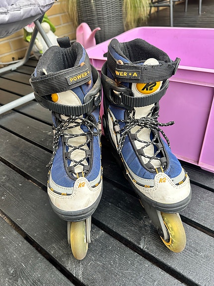 K2 rullaluistimet koko 40 sininen / harmaa