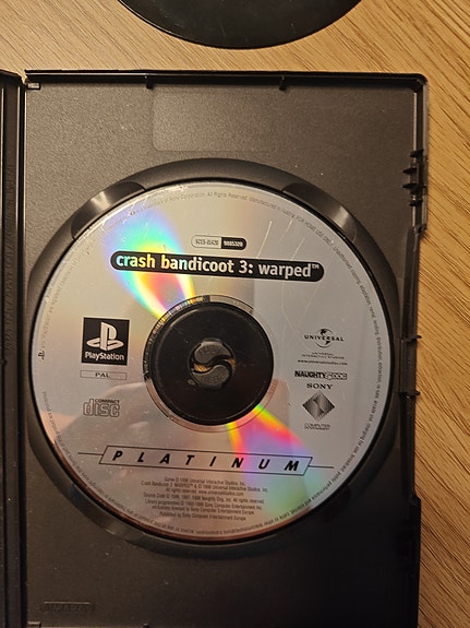 Crash Bandicoot 3: Warped Platinum – PS1 / PlayStation