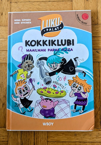 Lukupalat Kokkiklubi – Maailman paras pizza -kirja
