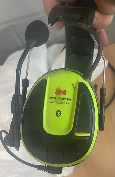 3M Peltor WS Alert XPI kuulosuojaimet Bluetooth mikillä keltainen