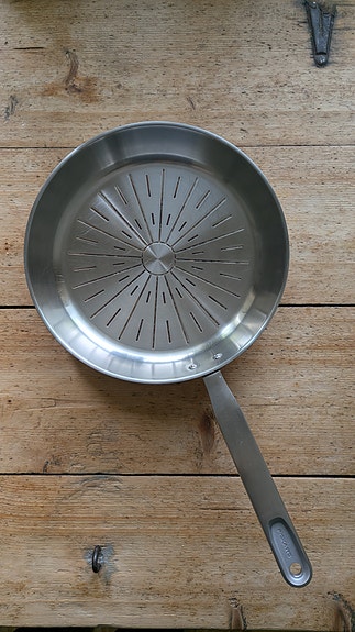Fiskars All Steel Pure -paistinpannu, ruostumaton teräs, 28 cm