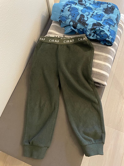 Fleece housut