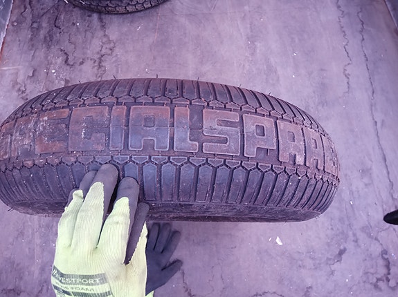 Special Spare, alkuperäinen Volvo vararengas