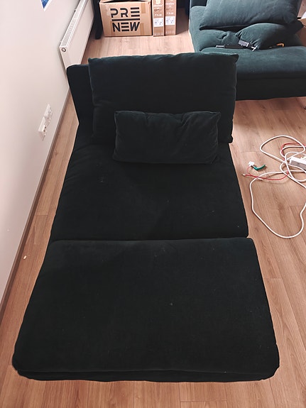 Ikea Söderhamn divaani sohva tallmyra vihreä väri