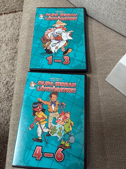 Olipa kerran löytöretken dvd