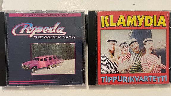 KLAMYDIA ja POPEDA cd-levyt