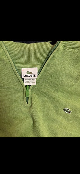 LACOSTE Quarter Zip