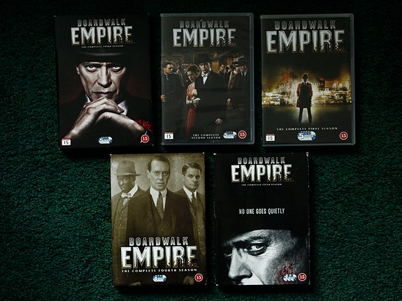 Boardwalk Empire tv-sarja KOKO SARJA DVD-kokoelma