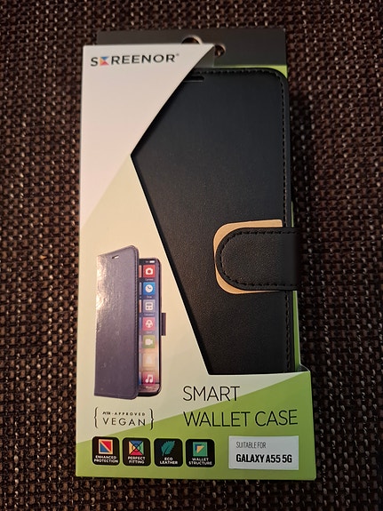 UUSI Screenor Smart lompakkokotelo Samsung A55 5G