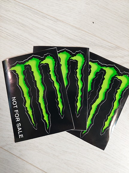 Monster Energy tarra musta-vihreä