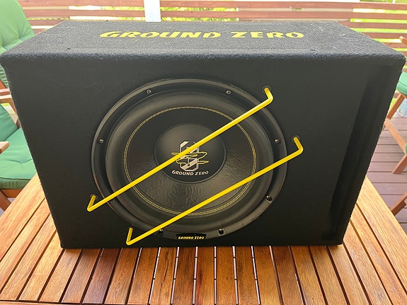 12” Ground Zero Subbari