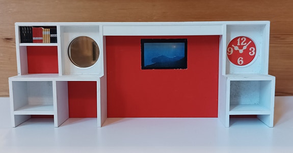 Lundby-nukkekodin sängynpääty