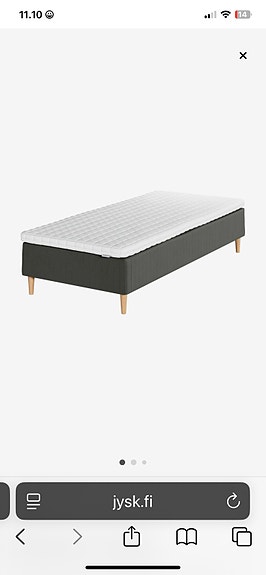 Erittäin vähällä käytöllä ollut runkopatja 90*200cm