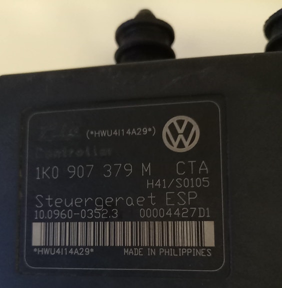 Skoda Octavia  ABS hydrauliikka ohjainyksikkö