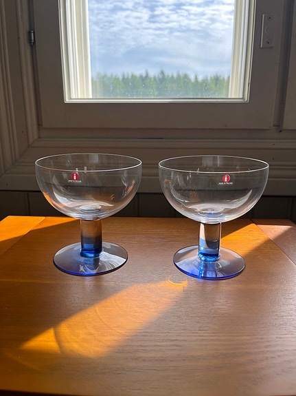 Iittala Mondo lasijälkiruokakulhot