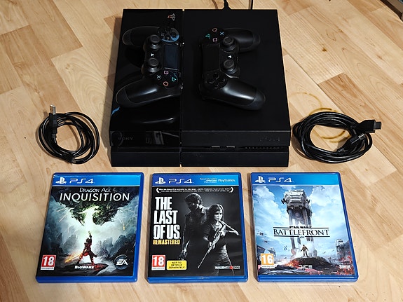 Playstation 4 paketti.