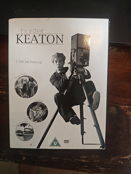 Buster Keaton 3 DVD -boksi