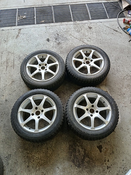 Alumiinivanteet talvirenkailla 4x114,3