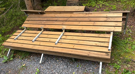 Lauteet 224 leveät