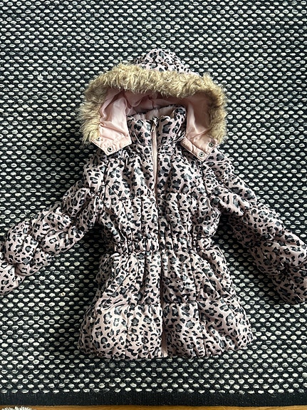 H&M lasten leopardi toppatakki 122