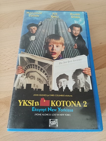 Yksin kotona 2 VHS