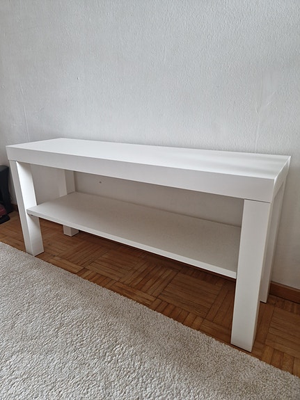 LACK Tv-taso, valkoinen, 90x26x45 cm
