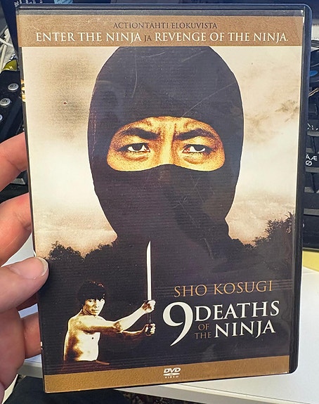 9 Deaths of The Ninja DVD (suomikannet ja -tekstit) (kulttiklassikko)