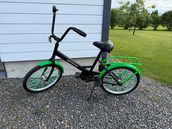 20” citypyörä ”monster energy drink” teemalla