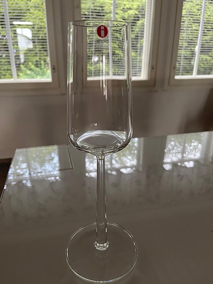 Iittala kuohuviinilasi