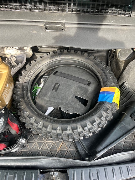 Michelin Tracker moottoripyörän rengas 110/100-18