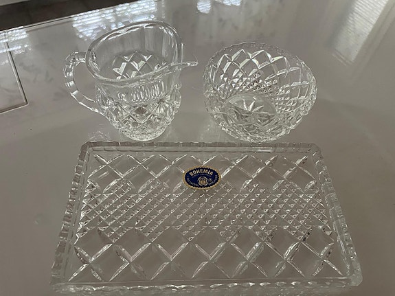 Bohemia crystal kermakko & sokerikko